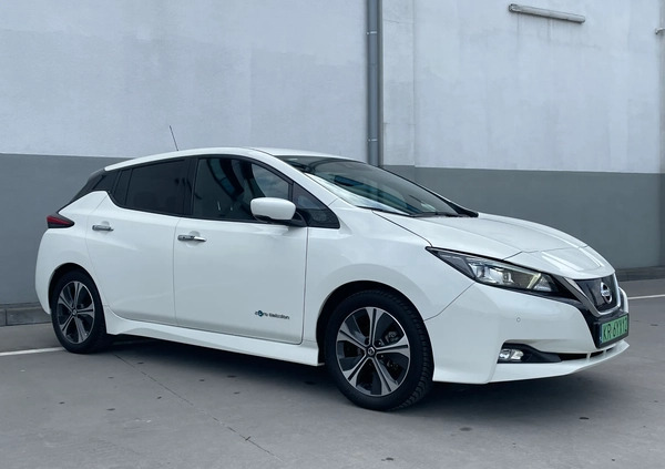 Nissan Leaf cena 83900 przebieg: 35000, rok produkcji 2019 z Sława małe 326